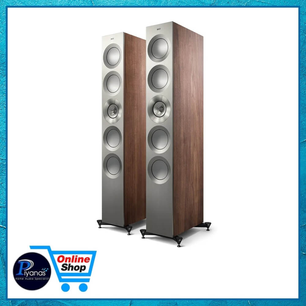 ลำโพงตั้งพื้น KEF : REFERENCE 5 META สีวอลนัท/ซิลเวอร์
